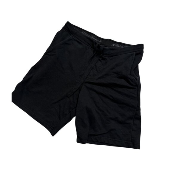 Eddie Bauer Black Drawstring Shorts - Picture 1 of 4